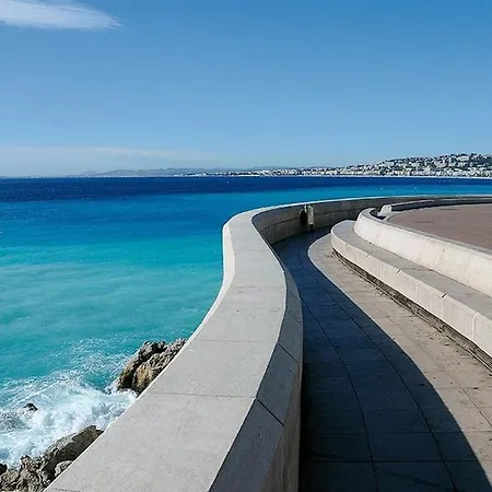 Grand H -f2, Face Vieux- Nice, Terrasse, Ascenseur, Climatisation, Terrace - Center Ницца