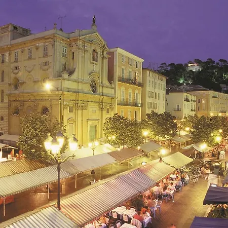 Grand H -f2, Face Vieux- Nice, Terrasse, Ascenseur, Climatisation, Terrace - Center Апартаменты