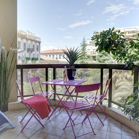 Grand H -f2, Face Vieux- Nice, Terrasse, Ascenseur, Climatisation, Terrace - Center Апартаменты